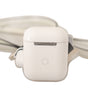 Étui en cuir Dolce & Gabbana Chic pour Airpods, monochrome