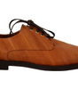 Dolce & Gabbana Élégantes ballerines à lacets en cuir d'anguille