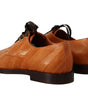 Dolce & Gabbana Élégantes ballerines à lacets en cuir d'anguille
