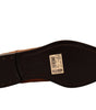 Dolce & Gabbana Élégantes ballerines à lacets en cuir d'anguille