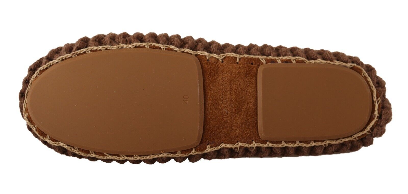 Ballerines élégantes en tricot de laine Dolce & Gabbana