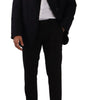 Dolce & Gabbana Gray Alpaca Button Down Men Coat Jacket