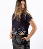 Dolce & Gabbana Black Lambskin Women's Short