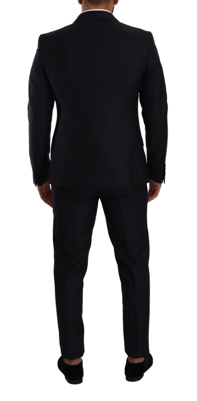 Costume homme élégant coupe slim Dolce &amp; Gabbana en laine, soie et cachemire