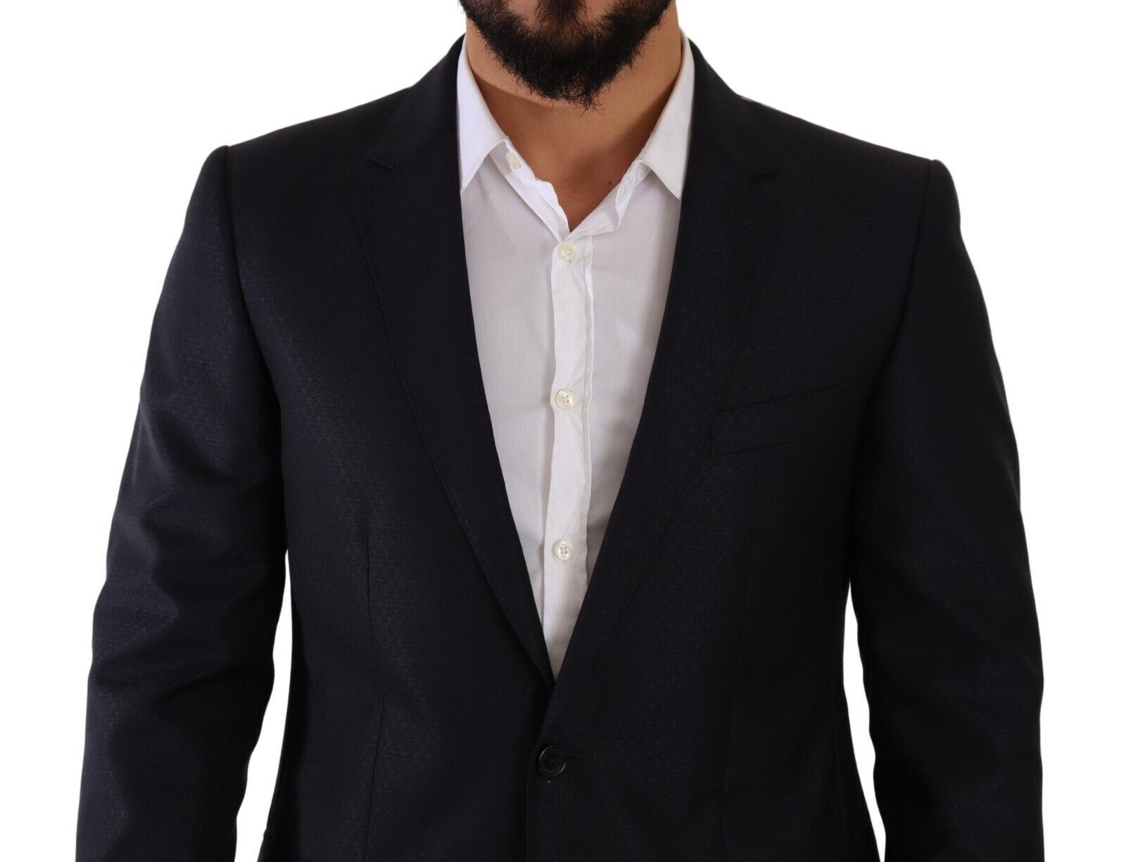 Costume homme élégant coupe slim Dolce &amp; Gabbana en laine, soie et cachemire