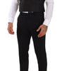 Dolce & Gabbana Gray Silk Slim Fit Waistcoat Formal Vest