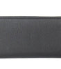 Portefeuille continental Michael Kors Jet Set Travel grand format en cuir galet noir