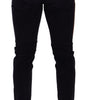 Dolce & Gabbana Blue Cotton Stretch Skinny Corduroy Jeans