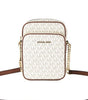 Michael Kors Jet Set Medium Vanilla PVC North South Chain Crossbody Handbag
