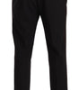 Dolce & Gabbana Gray Bordeaux Wool Trouser Dress Pants