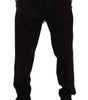 Dolce & Gabbana Bordeaux Cotton Mens Skinny Trouser Pants