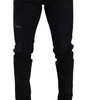 Dolce & Gabbana Blue Cotton Stretch Skinny Denim Trouser Jeans