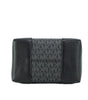 Michael Kors Mercer Small Black Signature Leather Bucket Crossbody Handbag Purse