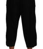 Dolce & Gabbana Black Cotton Torero Sweatpants Shorts Pants