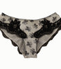 Dolce & Gabbana Elegant White Lace Silk Briefs