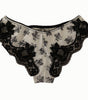 Dolce & Gabbana Elegant White Lace Silk Briefs