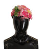 Dolce & Gabbana Multicolor Sequined Lurex Black Hair Headband