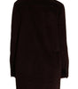 Dolce & Gabbana Bordeaux Corduroy Cotton Blazer Oversized Jacket