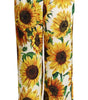 Dolce &amp; Gabbana Elegant Sunflower Wide Leg Pants