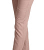 Dolce &amp; Gabbana Elegant Pink Tapered Pants for Sophisticated Style