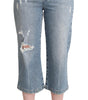 Dolce &amp; Gabbana Chic Capri Cropped Denim Jeans