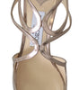 Jimmy Choo Ballet Pink Liquid Mirror Leather Sandals