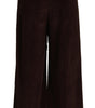 Dolce &amp; Gabbana Elegant High-Waisted Wide Leg Pants