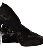 Dolce & Gabbana Elegant Stretch Sock Boots in Sleek Black