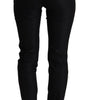Dolce &amp; Gabbana Elegant High Waisted Slim Fit Trousers
