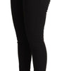 Dolce &amp; Gabbana Chic Slim Fit Black Denim Jeans