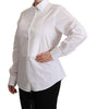 Chemise élégante en popeline blanche Dolce & Gabbana