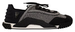 Baskets noires élégantes Dolce &amp; Gabbana NS1 pour les adeptes du style