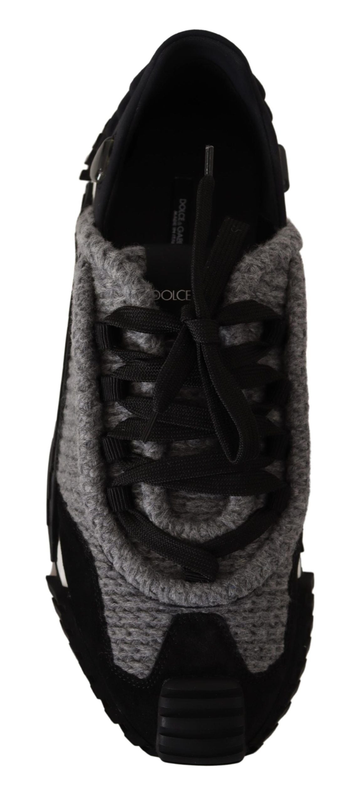 Baskets noires élégantes Dolce &amp; Gabbana NS1 pour les adeptes du style