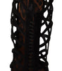 Dolce & Gabbana Black Suede Stiletto Heels Bette Sandals Shoes