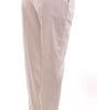 Dolce & Gabbana Elegant Beige Regular Fit Cotton Pants