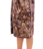 Dolce &amp; Gabbana Elegant Floral Silk Full Skirt