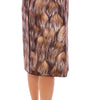 Dolce &amp; Gabbana Elegant Floral Silk Full Skirt