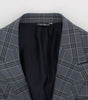 Dolce &amp; Gabbana Elegant Blue Checkered Slim Fit Blazer