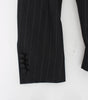 Dolce &amp; Gabbana Chic Gray Striped Wool Blazer Jacket