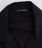 Dolce & Gabbana Elegant Purple Striped Cotton Nightshirt