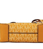 Michael Kors Mercer XS Honeycomb Gold Signature PVC North South Shopper Crossbody Bag