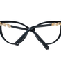 Swarovski Elegant Black Cat Eye Designer Eyeglasses