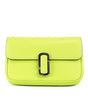 Marc Jacobs The J Marc Green Glow Smooth Leather Shoulder Crossbody Handbag