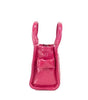 Marc Jacobs The Shiny Crinkle Micro Tote Magenta Leather Crossbody Bag Handbag