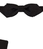 Dolce &amp; Gabbana Exquisite Silk Polka Dot Bow Tie