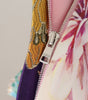 Dolce & Gabbana Dress Midi Patchwork Floral Jaquard Silk