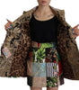 Dolce & Gabbana Elegant Multicolor Patchwork Blazer Jacket