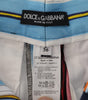 Dolce &amp; Gabbana Elegant High Waist Striped Trousers