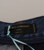Dolce &amp; Gabbana Patchwork Jacquard Denim Relaxed Jeans