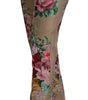 Dolce &amp; Gabbana Floral High-Waist Dress Pants